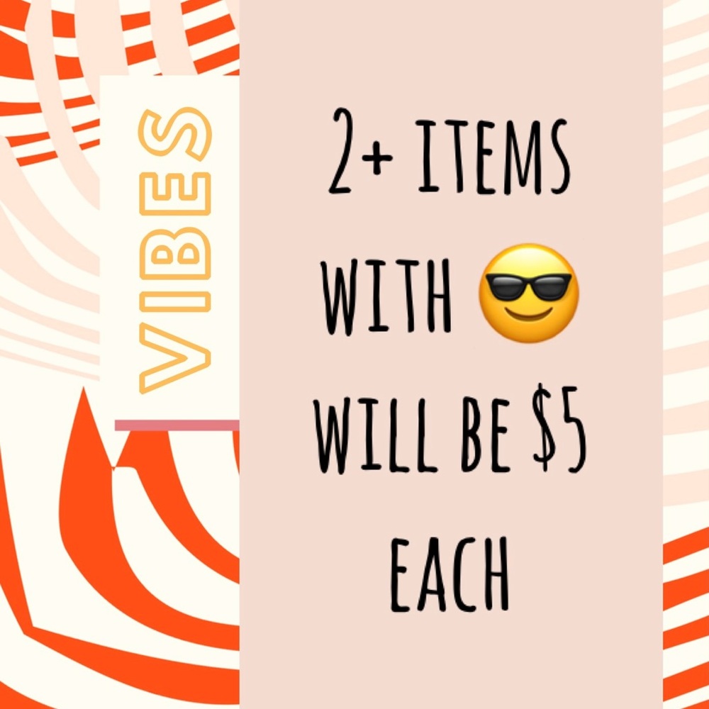 $5 if you bundle!!